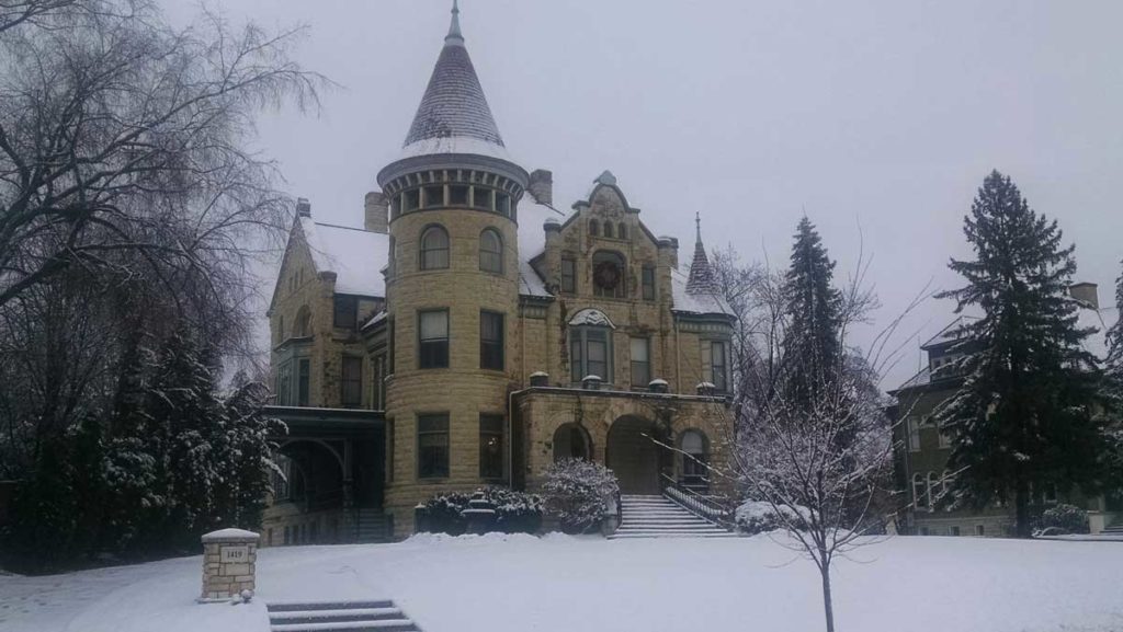 A Snowpocalypse at Castle La Crosse B&B