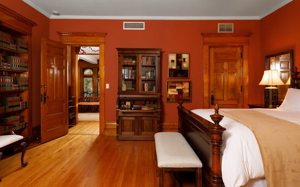 A guest room at our La Crosse, Wisconsin Bed and Breakfast - a great place to stay while enjoying all the best things to do in La Crosse, WI